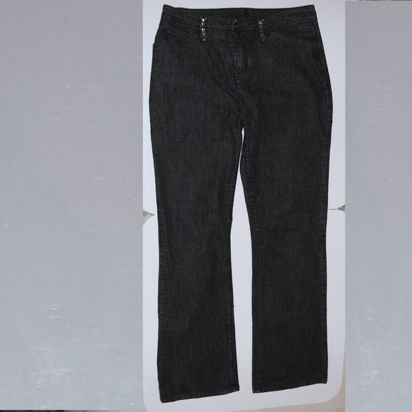 Tahari Denim - Tahari Jeans Black - w31x31.5 Inseam - Length 41.5